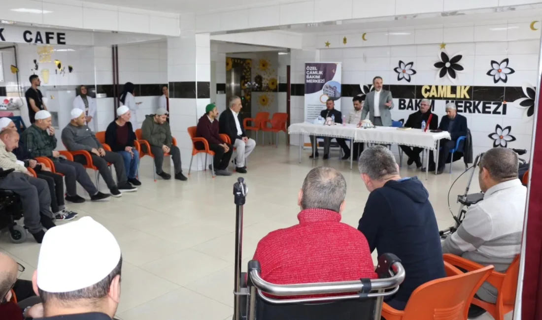 Yozgat İl Müftüsü Ali Gülden, Özel Çamlık Bakım Merkezi’ni ziyaret