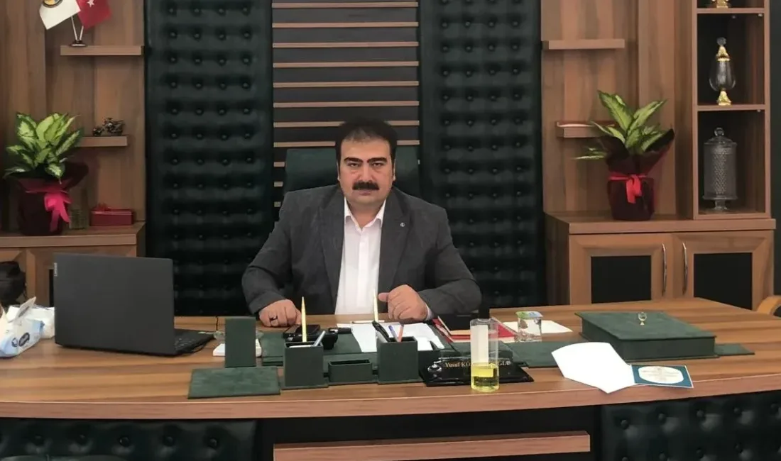 Yerköy Esnaf ve Sanatkârlar Kredi Kefalet Kooperatifi Başkanı Yusuf Kömürcüoğlu,