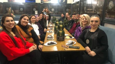 Yozgat Kültürel Değerleri Koruma Tanıtım ve Sanat Derneği (YODES) üyeleri,