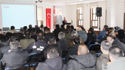 Yozgat Bozok Üniversitesi, özel güvenlik görevlilerine yönelik "Protokol ve Etkili
