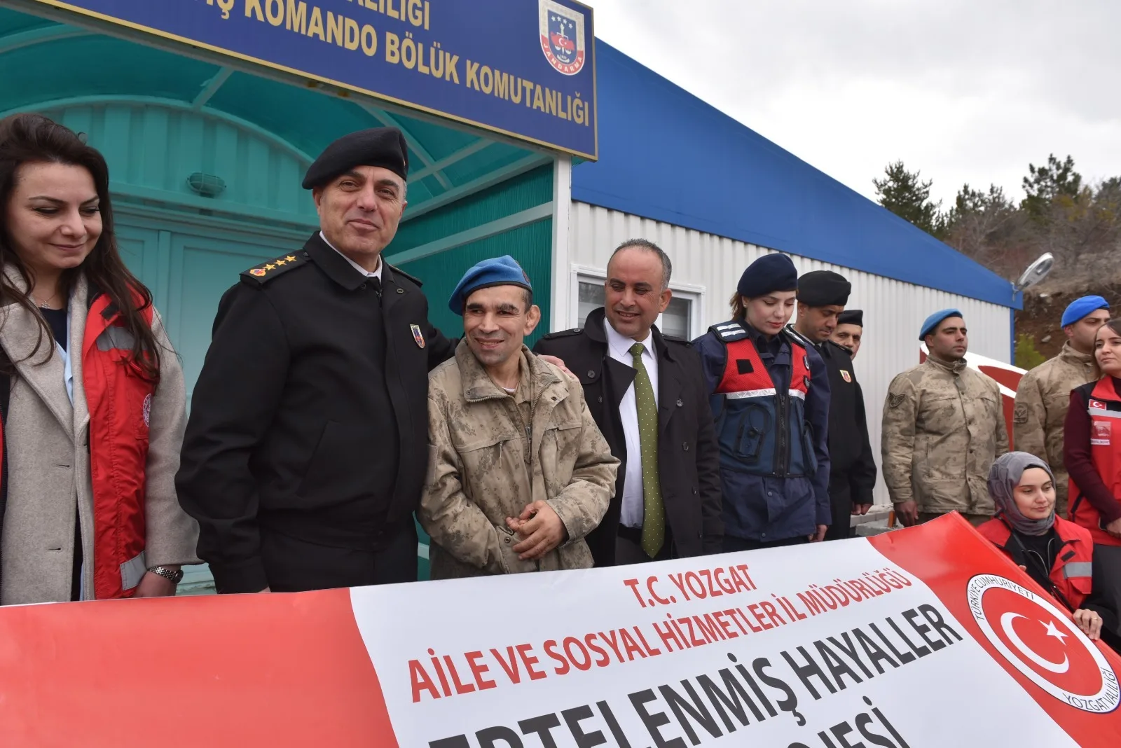 Ertelenmiş Hayaller Projesi kapsamında, Çamlık Bakım Merkezi’nde kalan Coşkun Ak’ın