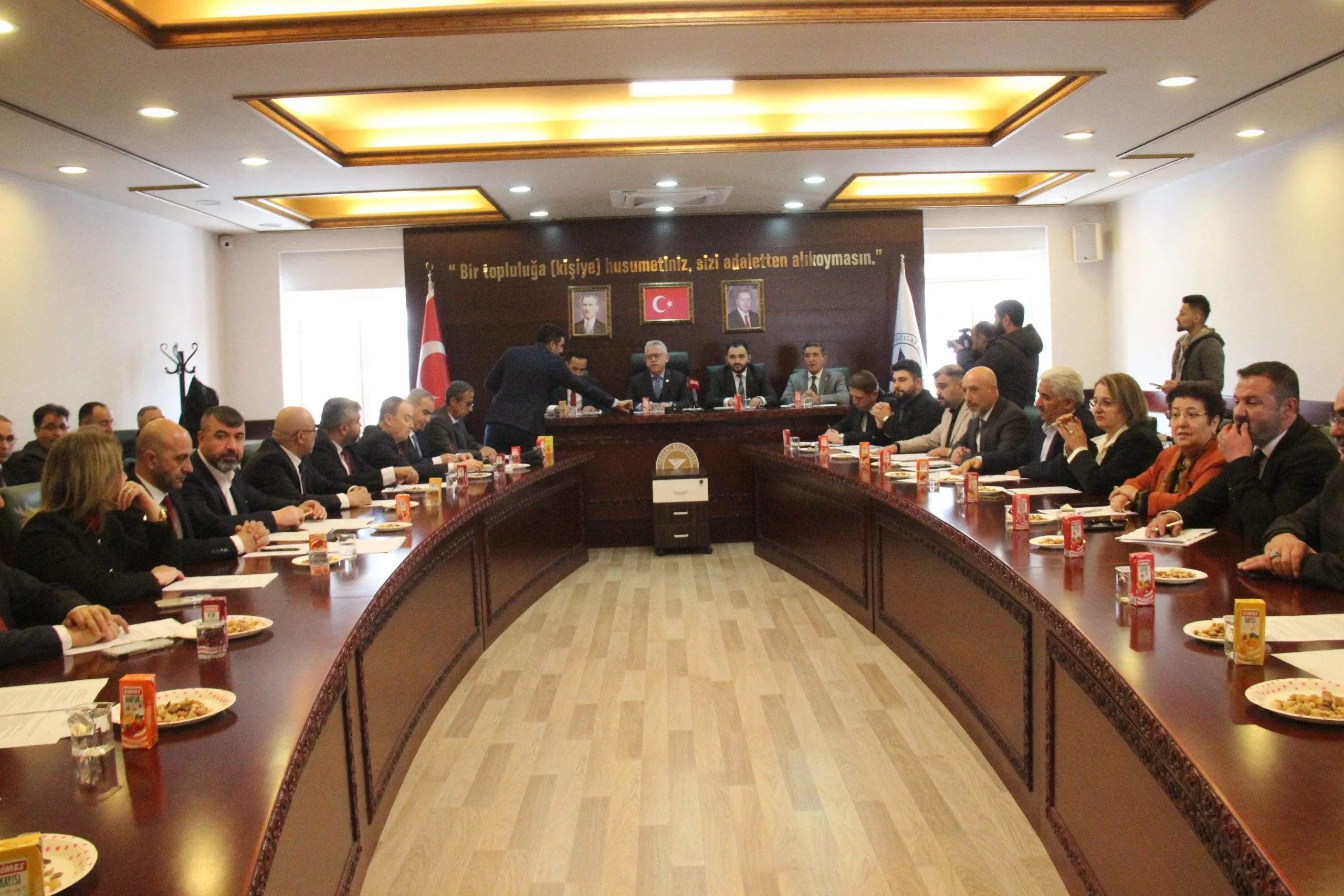 Yozgat Belediye Meclisi, Şubat ayı toplantısında hayatını kaybeden MHP Meclis