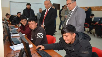 Yozgat İl Millî Eğitim Müdürü İsmail Altınkaynak ve Yerköy İlçe