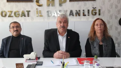 CHP Yozgat İl Başkanı Abdullah Yaşar, 2024-2025 eğitim-öğretim yılının ikinci