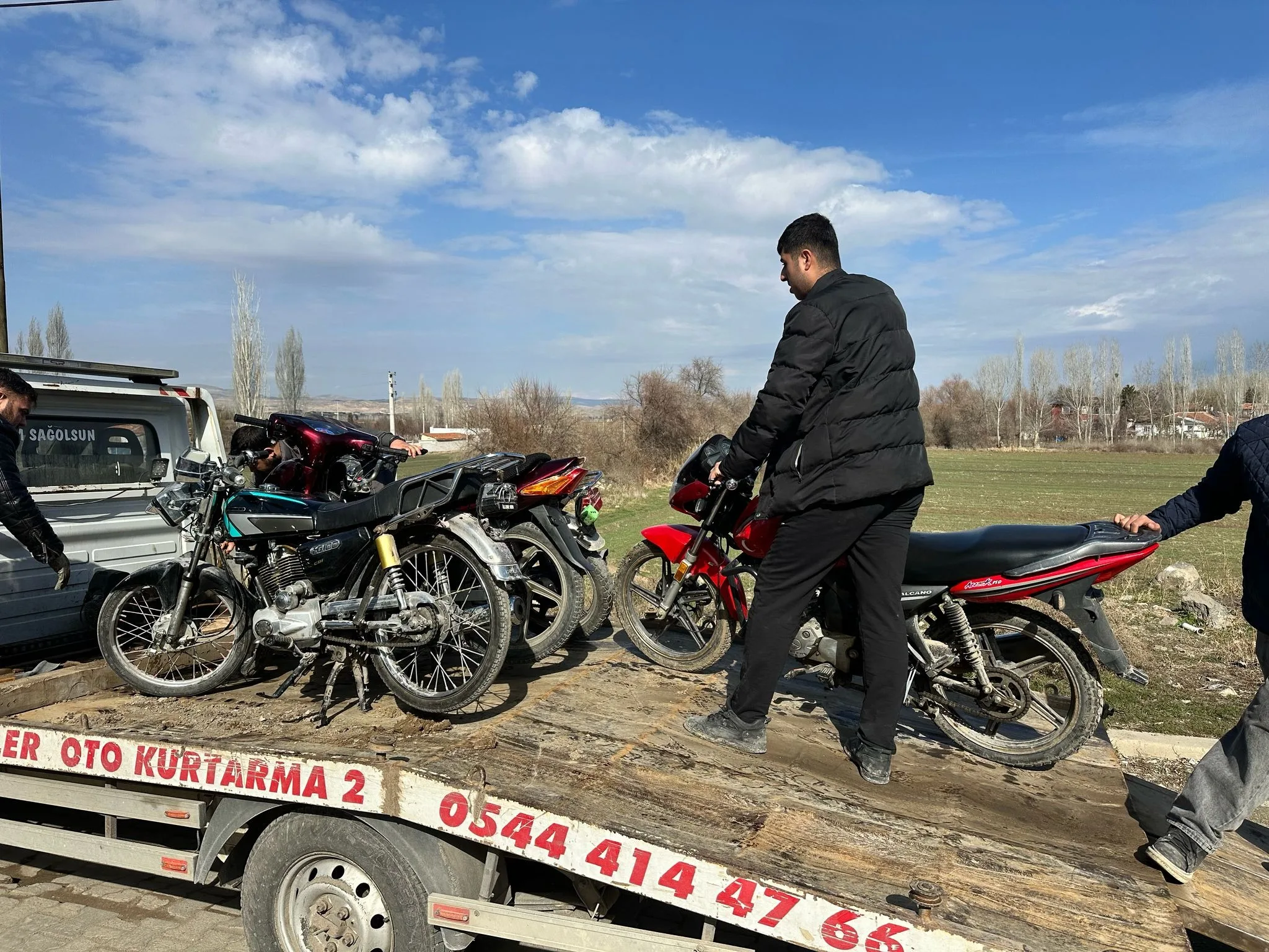 Yerköy’de Plakasız Motosikletlere Yönelik Uygulama: 57 Motosiklet Denetlendi, 648 Bin