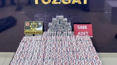 Yozgat İl Emniyet Müdürlüğü ekipleri, Adana’dan Çorum’a uyuşturucu sevkiyatı yapıldığı