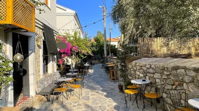 Muğla’nın Datça ilçesinde yer alan Eski Datça, tarihi dokusu, doğal