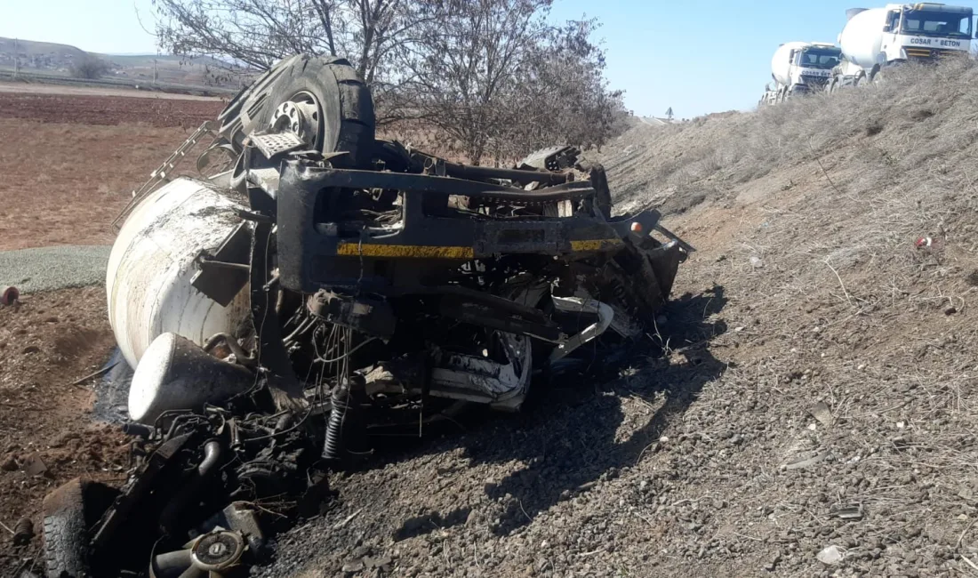 Sekili köyünde beton mikseri devrildi, sürücü yaralandı. Olayla ilgili soruşturma