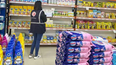 Ticaret İl Müdürlüğü ekipleri, Ramazan Bayramı öncesinde Yozgat'taki marketlerde fahiş