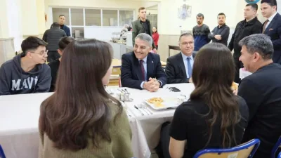 Yozgat Valisi Mehmet Ali Özkan, Şehitler Fen Lisesi pansiyonunda kalan