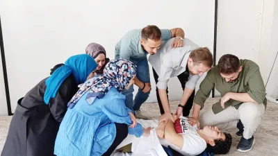 Türkiye Ulusal Ajansı desteğiyle hayata geçirilen “Gençler Afete Hazırlanıyor” projesi,