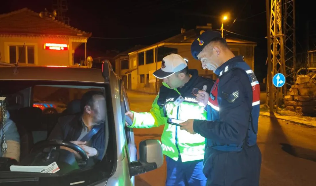 Yozgat İl Jandarma Komutanlığı, trafik güvenliğini artırmak ve alkol kullanımını