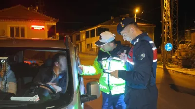 Yozgat İl Jandarma Komutanlığı, trafik güvenliğini artırmak ve alkol kullanımını