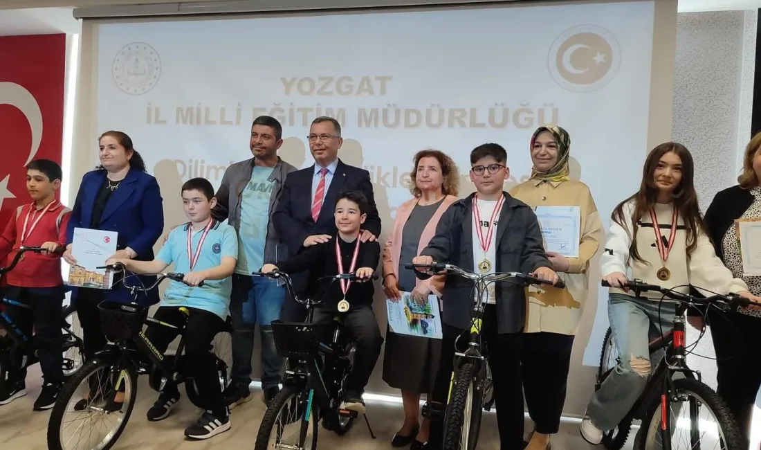 Yerköy İlçemiz Öğrencilerinden Büyük Başarı Yerköy İlçe Milli Eğitim Müdürü Necmettin Sağlam, İl geneli düzenlenen