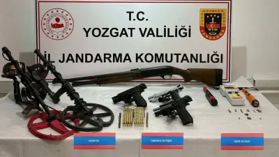 Şefaatli'de Kaçakçılık Operasyonu: Bir Şüpheli Gözaltına Alındı, Tarihi Eserler Ele