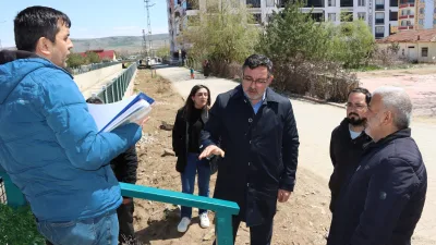 Yerköy’de beş mahallenin kesişim noktasındaki taşkın su kanalında başlatılan dere