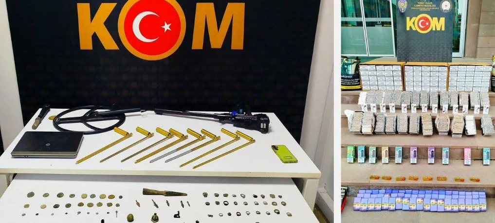 Yozgat'ta Mart ayında gerçekleştirilen asayiş ve huzur uygulamaları kapsamında, 95