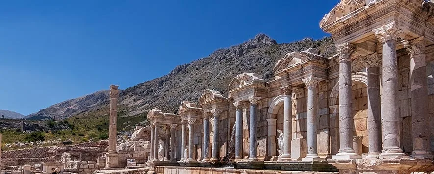 Sagalassos Antik Kenti, her adımında tarih ve efsanelerle örülü, eşsiz