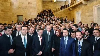 Yozgat AK Parti Teşkilatı, Cumhurbaşkanı Erdoğan’ın başkanlığında düzenlenen Genişletilmiş İl