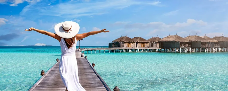 Türkiye'de kış yaşanırken sıcak havaların tadını çıkarmak isteyen tatilciler için