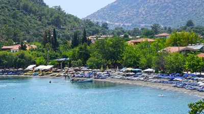 Yeşilin ve mavinin iç içe geçtiği Mesudiye Köyü, sakin ve