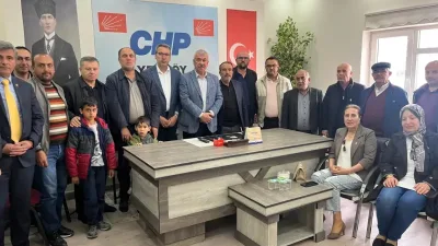 CHP Yozgat İl Başkanı Abdullah Yaşar, Yozgat'ın ilçelerinde halkla buluşarak