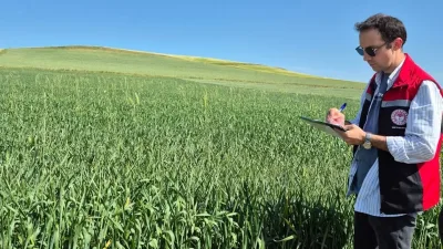 Yerköy İlçe Tarım ve Orman Müdürlüğü, tarımsal üretimin izlenmesi amacıyla