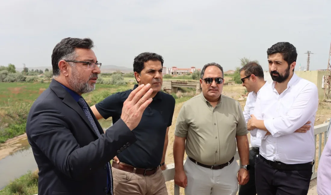 Yerköy Belediye Başkanı Av. Fatih Arslan, Delice Irmağı’nda gerçekleştirilecek ıslah