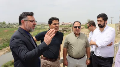 Yerköy Belediye Başkanı Av. Fatih Arslan, Delice Irmağı’nda gerçekleştirilecek ıslah