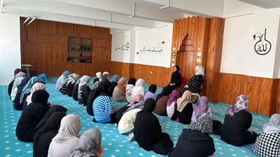 Yozgat İl Müftülüğü'nün düzenlediği etkinlikte, üniversite öğrencileri ile hafız adayı