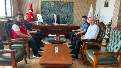 Çiçekdağı Kaymakamı Murat Görmüş’ün başkanlığında, ilgili kurum amirlerinin katılımıyla mevsimlik