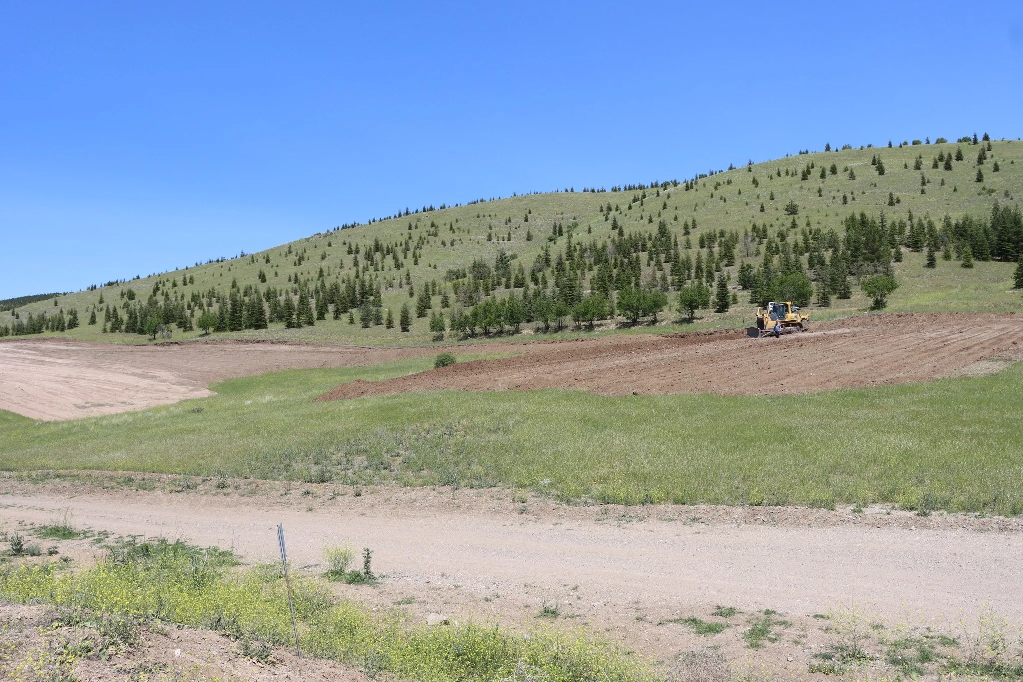Yerköy Belediye Başkanı Av. Fatih Arslan, Beyazıtoğlu Çiftliği sınırlarında yapımı