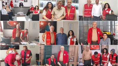 Yerköy’deki hayırseverler, Türk Kızılay’a kurban bağışı yaparak ihtiyaç sahibi ailelere