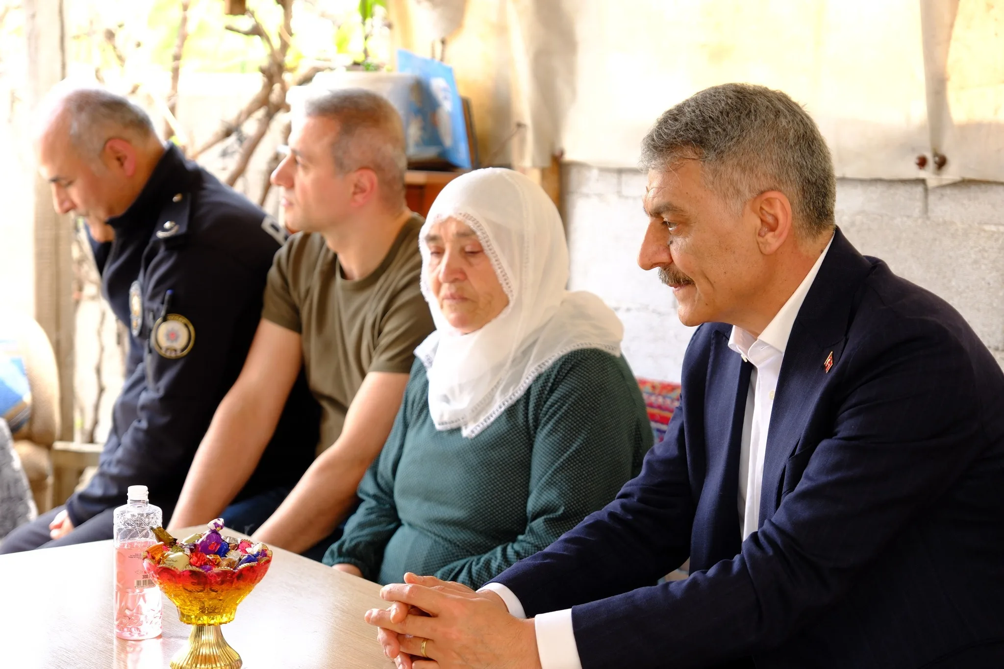 Yozgat Valisi Mehmet Ali Özkan, şehit Topçu Sözleşmeli Er Enes