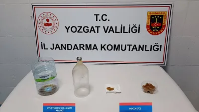 Yozgat İl Jandarma Komutanlığı, Yerköy’de uyuşturucu operasyonu gerçekleştirdi, 31 gram