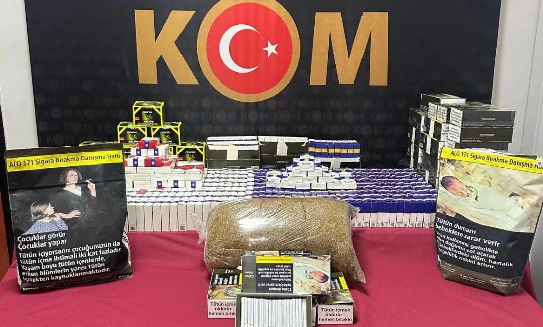 Yozgat İl Emniyet Müdürlüğü ekiplerinin kaçakçılıkla mücadele kapsamında düzenlediği operasyonda