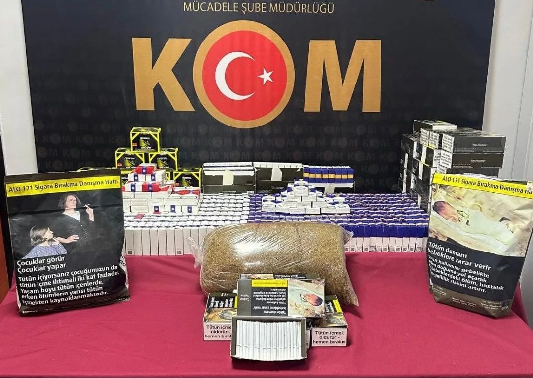 Yozgat İl Emniyet Müdürlüğü ekiplerinin kaçakçılıkla mücadele kapsamında düzenlediği operasyonda