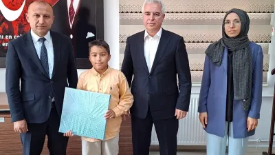 Yerköy Atatürk İmam Hatip Ortaokulu 5. sınıf öğrencisi Ali Deniz,