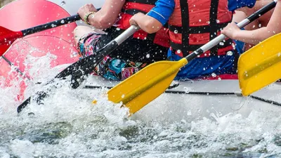 Rafting, su sporları arasında en heyecan verici ve adrenalin dolu