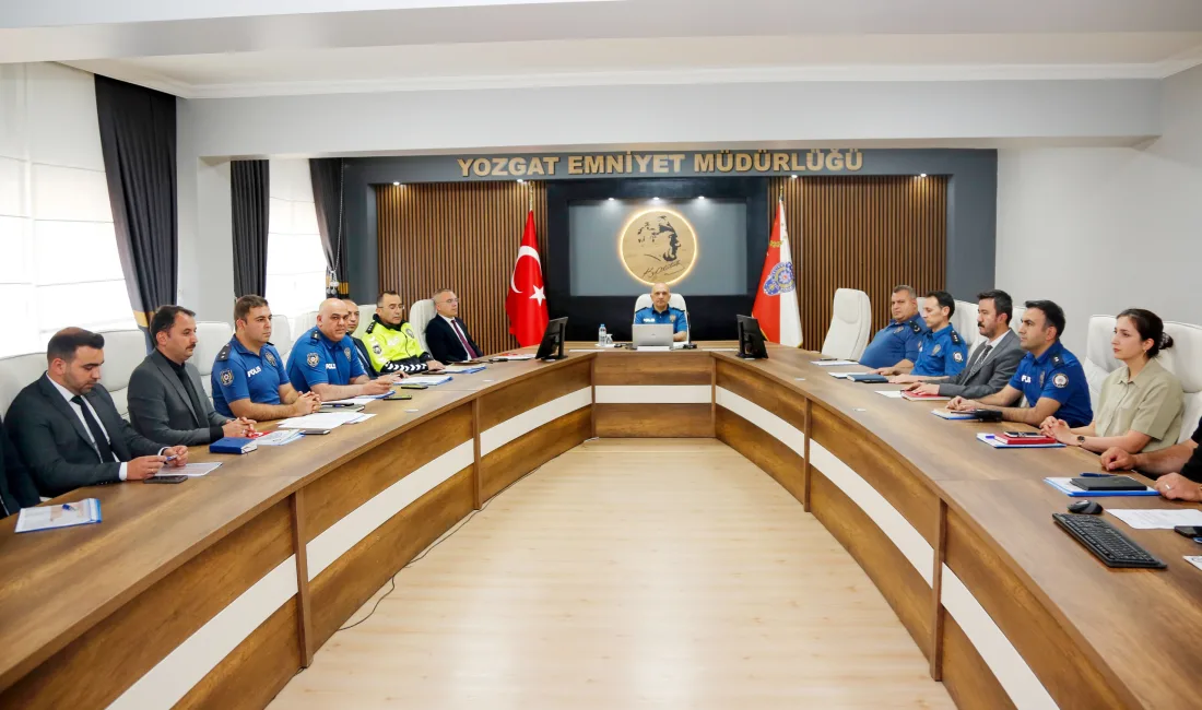 Yozgat İl Emniyet Müdürlüğü, suçla etkin mücadele ve kamu güvenliğinin