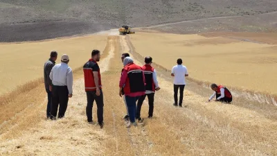 Yerköy ilçemize bağlı Kumluca köyünde gerçekleştirilen arpa hasadıyla Yozgat’ta 2025