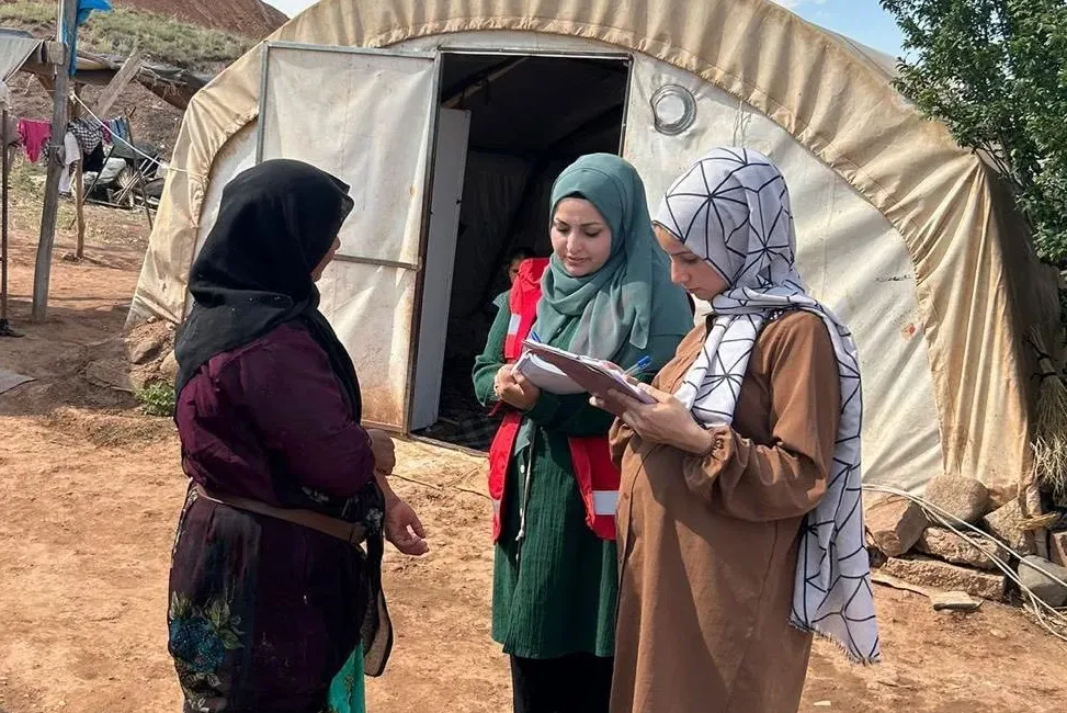 Çiçekdağı İlçe Sosyal Hizmet Merkezi Müdürlüğü, mevsimlik tarım işçilerini kaldıkları