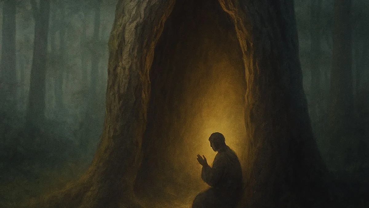 Rüyada Ağaç Kovuğu Görmek Ne Demek? başlıklı rüya yorumunu inceliyorsunuz.