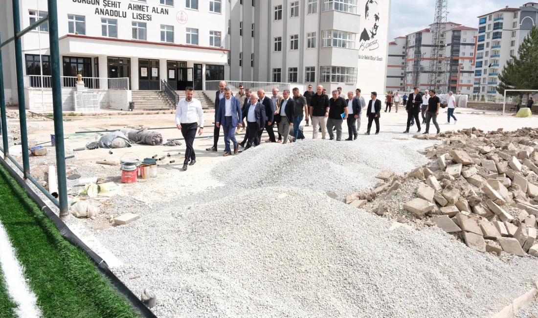 Gençlik ve Spor Bakanlığı tarafından Sorgun ilçesine kazandırılan 8 yeni