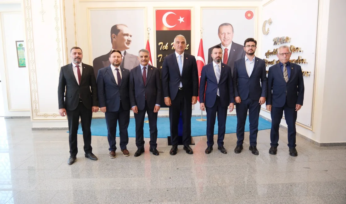 Kültür ve Turizm Bakanı Mehmet Nuri Ersoy, Yozgat’ta Valilik ziyareti