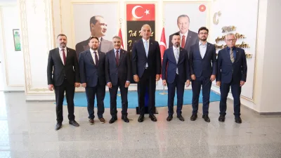 Kültür ve Turizm Bakanı Mehmet Nuri Ersoy, Yozgat’ta Valilik ziyareti