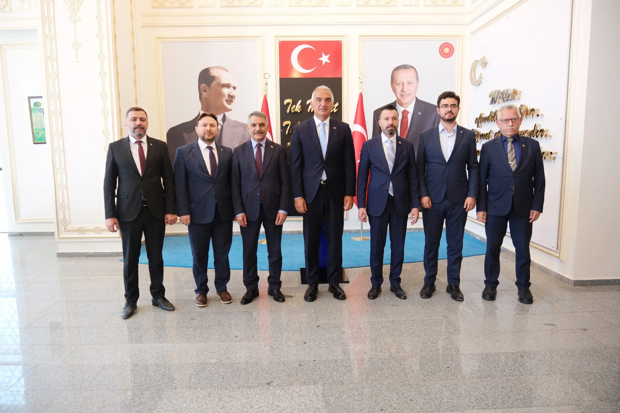 Kültür ve Turizm Bakanı Mehmet Nuri Ersoy, Yozgat’ta Valilik ziyareti