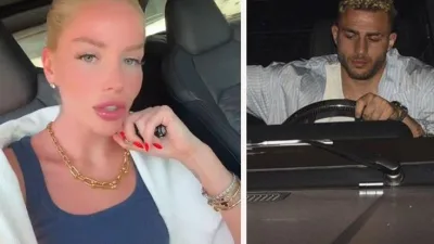 Galatasaray takımının milli oyuncusu Barış Alper Yılmaz ve gece görünüşte