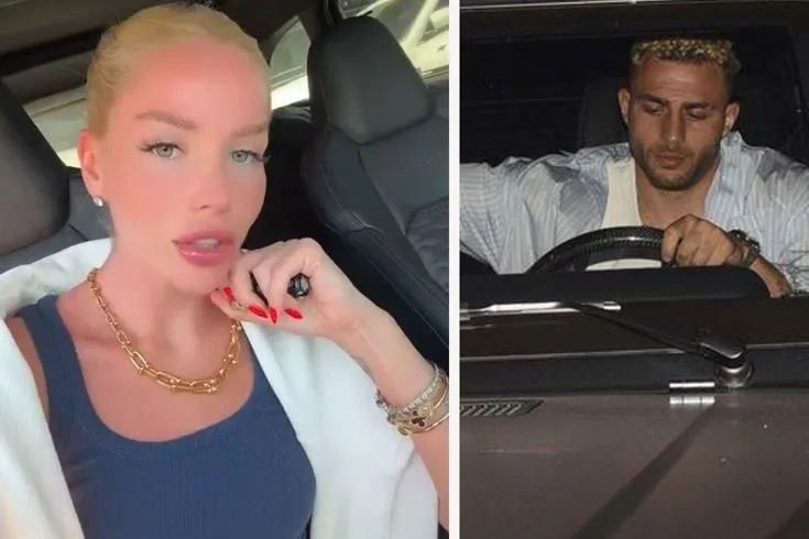 Galatasaray takımının milli oyuncusu Barış Alper Yılmaz ve gece görünüşte