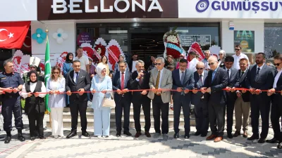 Yozgat Valisi Mehmet Ali Özkan, Yerköy’de açılışı gerçekleştirilen Bellona Mobilya